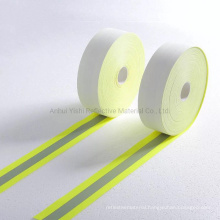 Glow in The Dark High Light Fr Reflective Fabric Warning Tape for Clothing